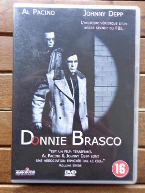 )))  Donnie Brasco  //  Al Pacino / Johnny Depp  (((, Cd's en Dvd's, Dvd's | Thrillers en Misdaad, Zo goed als nieuw, Ophalen of Verzenden