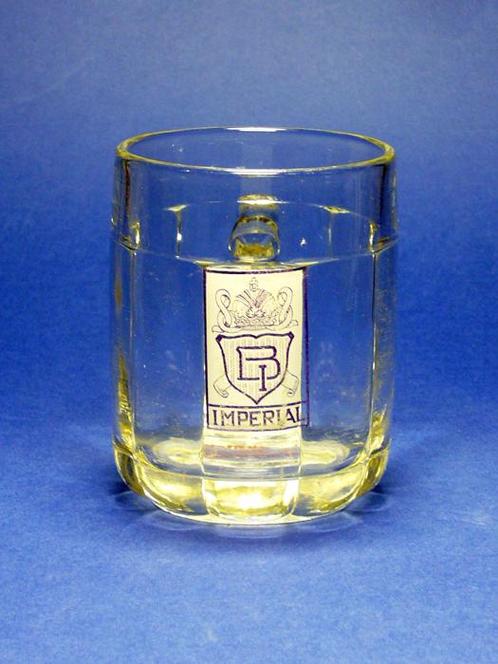 Beker BI Imperial Anderlecht Brussel, Verzamelen, Biermerken, Gebruikt, Pul(len), Ophalen of Verzenden