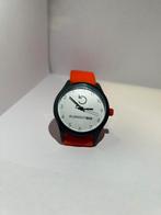 Uniek CuriosityBox horloge – loopt achteruit, Ophalen of Verzenden, Gebruikt, Oranje, Jongen of Meisje