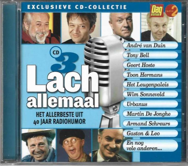 CD Lach Allemaal Het Allerbeste Uit 40 Jaar Radiohumor CD 3, Cd's en Dvd's, Cd's | Humor en Cabaret, Zo goed als nieuw, Ophalen of Verzenden