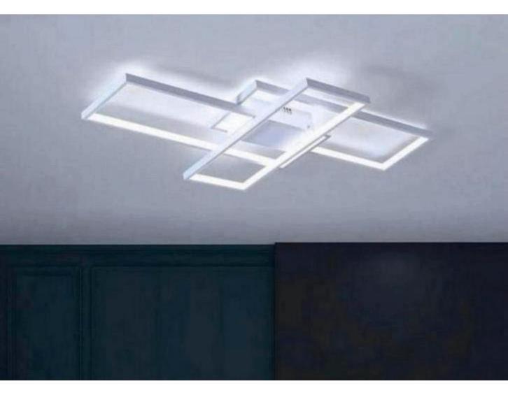 Plafonnier réglable de LED blanc plafonnier de luxe blanc, Maison & Meubles, Lampes | Plafonniers, Neuf, Synthétique, Métal, Enlèvement ou Envoi