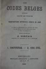 Les codes belges contenant dans le texte les modifications, Antiek en Kunst, Ophalen of Verzenden