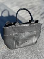 Sac Nathan Baume noir cuir grainé, Enlèvement ou Envoi, Comme neuf, Noir