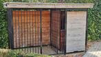 Hondenkennel 300x150 - zwart - Douglas hout - nachthok, Dieren en Toebehoren, Ophalen, Hondenkennel, 110 cm of meer, 100 cm of meer