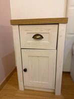 Nachtkastje, opbergmeubel, wit in zeer goede staat, Huis en Inrichting, Slaapkamer | Nachtkastjes, Ophalen, Zo goed als nieuw