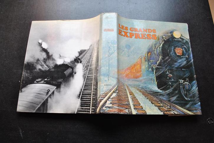 MORGAN Les grands express Edita 1973 Locomotives à vapeur, Verzamelen, Spoorwegen en Tram, Gebruikt, Trein, Boek of Tijdschrift