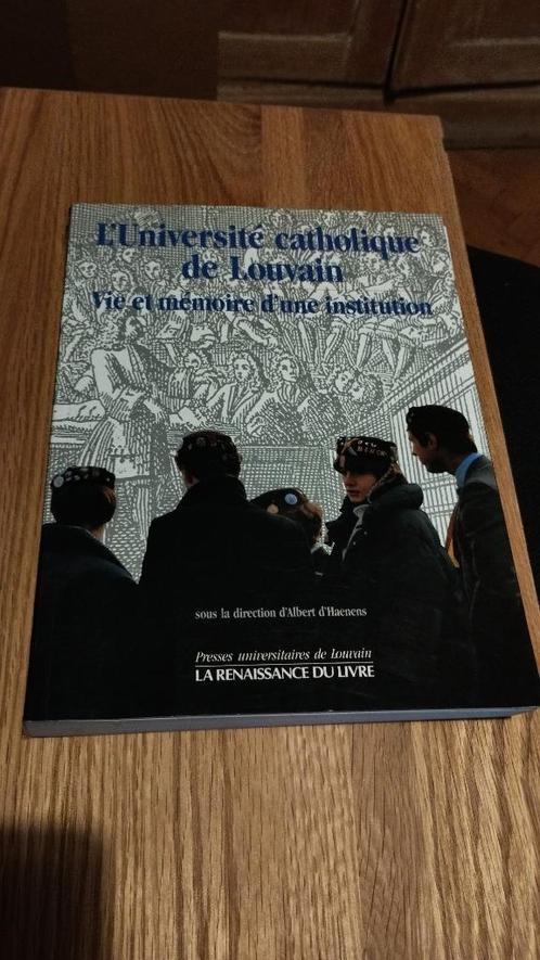 UCL L'Université de Louvain Vie et mémoire d'une institution, Boeken, Geschiedenis | Stad en Regio, Zo goed als nieuw, 20e eeuw of later