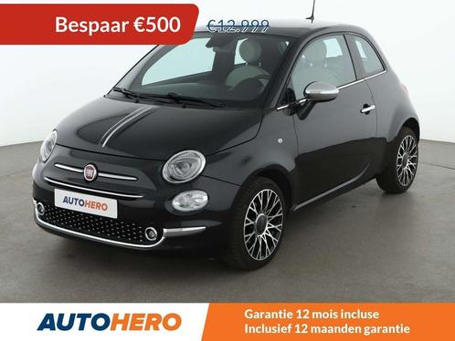 Fiat 500 1.2 Star (bj 2020, automaat), Auto's, Fiat, Te koop, ABS, Airbags, Airconditioning, Bluetooth, Boordcomputer, Centrale vergrendeling