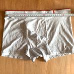 Boxer Fashion Rayé Gris clair - blanc - Neuf Taille M/L, Enlèvement ou Envoi, Blanc, Boxer