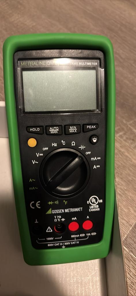 Multimeter, Doe-het-zelf en Bouw, Meetapparatuur, Zo goed als nieuw, Multimeter, Ophalen
