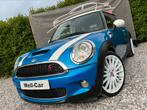 Mini Cooper S 1.6 16V 135Kw unieke uitstraling Euro5!, Voorwielaandrijving, 4 cilinders, Blauw, Leder