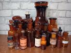 Bruine apothekersflessen., Ophalen of Verzenden