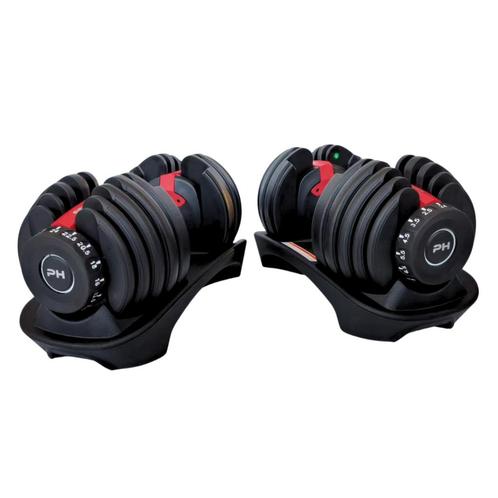 PH Fitness Verstelbare Dumbells Set 24KG - Smart Dumbbells, Sport en Fitness, Fitnessmaterialen, Nieuw, Dumbbell, Ophalen
