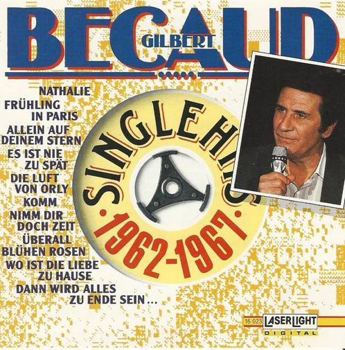 Gilbert Bécaud - Single hits 1962-1967 = 3,99, Cd's en Dvd's, Cd's | Franstalig, Zo goed als nieuw, Verzenden