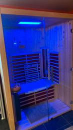 Infraroodcabine 2 pers met zoutverdamper - biosauna, Sport en Fitness, Sauna, Ophalen, Zo goed als nieuw