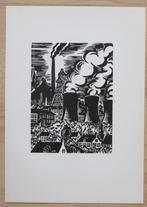 Houtsnede van Frans Masereel: WINTERSLAG, Verzenden