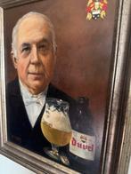 Schilderij Moortgat Duvel stichter Leonard   Enig exemplaar, Verzamelen, Biermerken, Ophalen, Nieuw, Overige typen, Duvel