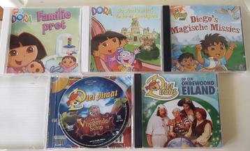 Dora, Diego, Piet Piraat, Arthur, Polly World, enz... 
