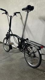 Brompton zwart H6R zwart licht, volledig dynamorek met 6 ver, Fietsen en Brommers, Ophalen, Brompton, 14 tot 16 inch, Versnellingen