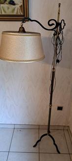 oude vintage staanlamp, Huis en Inrichting, Lampen | Vloerlampen, 150 tot 200 cm, Gebruikt, Ophalen