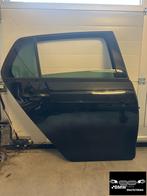 Deur RA VW Golf 7 7.5 zwart C9X, Auto-onderdelen, Gebruikt, Herkomst onderdeel bekend, Achter, Ophalen of Verzenden