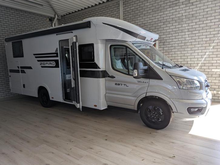 Roller Team Zefiro 287TL nieuw nog 1 stuks uit stock, Caravans en Kamperen, Mobilhomes, Bedrijf, tot en met 4, Half-integraal