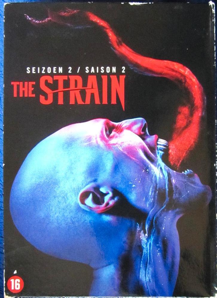 DVD BOX HORROR- THE STRAIN, SEIZOEN 2 (4 DVD'S) ERG ZELDZAAM, Cd's en Dvd's, Dvd's | Horror, Zo goed als nieuw, Monsters, Boxset