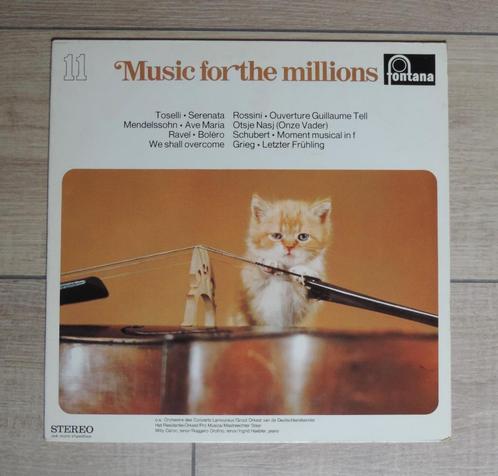 Music for the millions (musique classique), CD & DVD, Vinyles | Compilations, Comme neuf, Classique, Enlèvement ou Envoi
