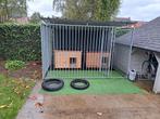 Parc à chiens galvanisé de 3 x 2 mètres (sans toit ni niche, Animaux & Accessoires, Maisons pour chiens, Enlèvement, Comme neuf