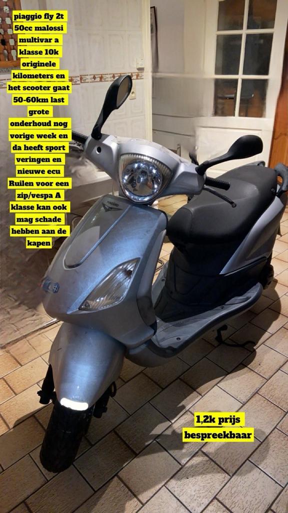 Piaggo Fly, Fietsen en Brommers, Scooters | SYM, Zo goed als nieuw, Ophalen