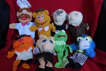 The Muppets : complete set 8 handpoppen  beschikbaar voor biedingen