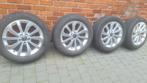 Originele velgen volkswagen met banden Good Year 215/55R17, Ophalen, Banden en Velgen, 17 inch, Personenwagen