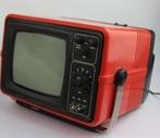 Vintage rode draagbare tv Silelis 405D, Antiek en Kunst, Ophalen of Verzenden