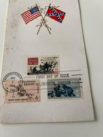 First day. USA civil war fredericksburg, Postzegels en Munten, Verzenden