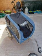 hondenkar om te duwen of aan de fiets te hangen ( lees !), Fietsen en Brommers, Fietsaccessoires | Aanhangwagens en Karren, Gebruikt