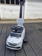 Mercedes duw wagen wit/zwart accenten, Enfants & Bébés, Jouets | Extérieur | Go-cart & Cuistax, Enlèvement, Comme neuf