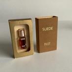 vintage miniatuur parfumflesje Suède van Picot, Verzamelen, Ophalen of Verzenden, Gebruikt, Miniatuur