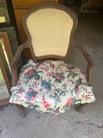 Fauteuil crapaud chêne 1930, Antiek en Kunst, Ophalen