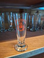 Oud email bierglas bock export burny alost, Verzamelen, Ophalen of Verzenden