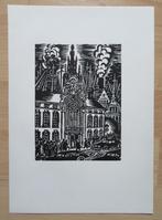 Houtsnede van Frans Masereel: ANTWERPEN – De Meir, Verzenden