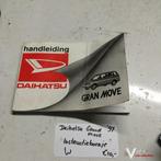 Daihatsu Gran Move 1997 Instructieboekje, Auto diversen, Handleidingen en Instructieboekjes, Ophalen of Verzenden