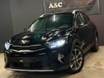 Kia Stonic 1.0Turbo 2019 Full Black, Auto's, Kia, Voorwielaandrijving, Zwart, Leder, Bedrijf