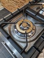 🔥Poêle de luxe Boretti 120 cm inox 7 feux Frytop 2 fours, Gaz, Classe énergétique A ou plus économe, Enlèvement ou Envoi, Comme neuf