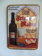 GLACOIDE RECLAME BORD"TRIPLE MOINE"UIT 1983, Collections, Marques & Objets publicitaires, Enlèvement ou Envoi, Comme neuf, Panneau publicitaire