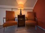 Twee vintage look zetels/fauteuils, Enlèvement, Comme neuf
