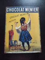 Plaque métal vintage Chocolat Menier, Huis en Inrichting, Woonaccessoires | Wanddecoraties, Ophalen
