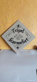 Plaque en bois et toile bière TRIPEL KARMELIET ., Collections, Marques de bière, Enlèvement ou Envoi, Neuf, Panneau, Plaque ou Plaquette publicitaire