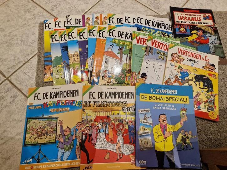gezocht strips fc de kampioenen, Boeken, Stripverhalen, Zo goed als nieuw, Meerdere stripboeken, Ophalen of Verzenden