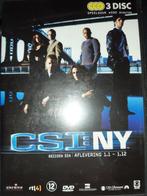 DVD CSI: New York (seizoen 1), Cd's en Dvd's, Thriller, Gebruikt, Vanaf 12 jaar, Verzenden