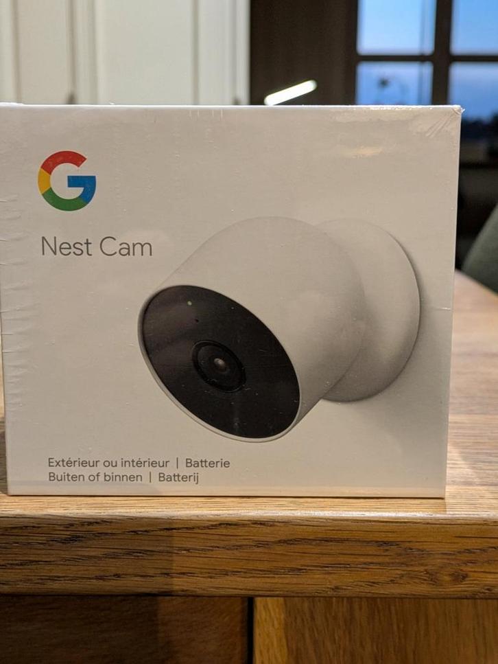 Nest Cam Google GA01317-FR, Audio, Tv en Foto, Videobewaking, Nieuw, Ophalen of Verzenden